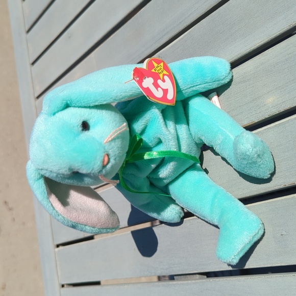 Original Beanie Baby Set of Five Rabbits - Picture 5 of 6